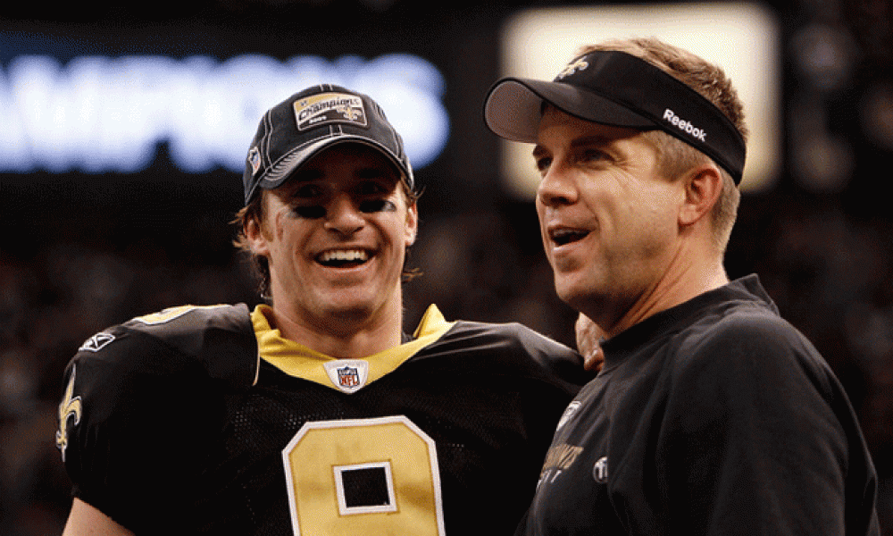 Drew Brees, Sean Payton, Saints