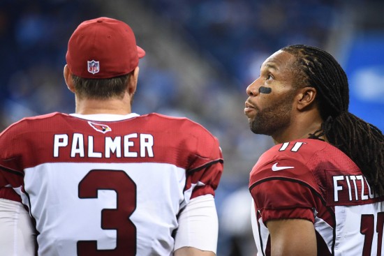 Carson Palmer and Larry Fitzgerald