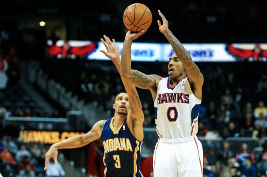Jeff Teague and George Hill