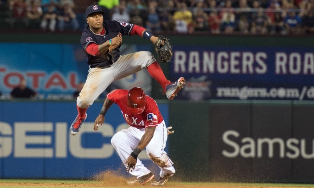 MLB: Cleveland Indians at Texas Rangers