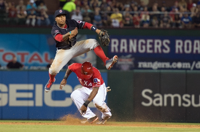 MLB: Cleveland Indians at Texas Rangers