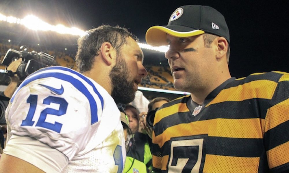 Luck, Roethlisberger, Steelers, Colts