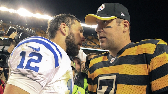 Luck, Roethlisberger, Steelers, Colts