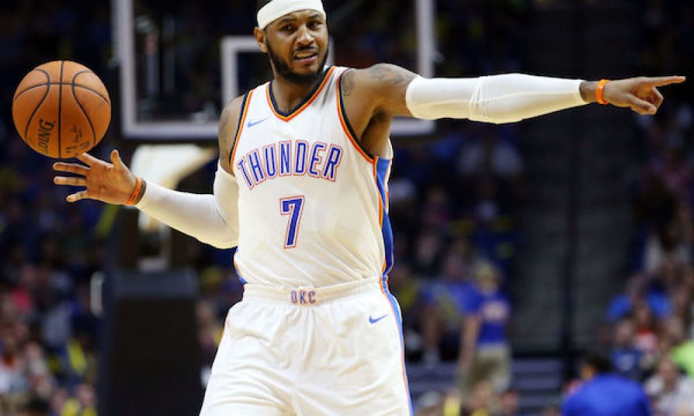 Carmelo Anthony, Oklahoma City Thunder