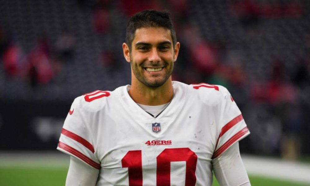 jimmy garoppolo jersey throwback