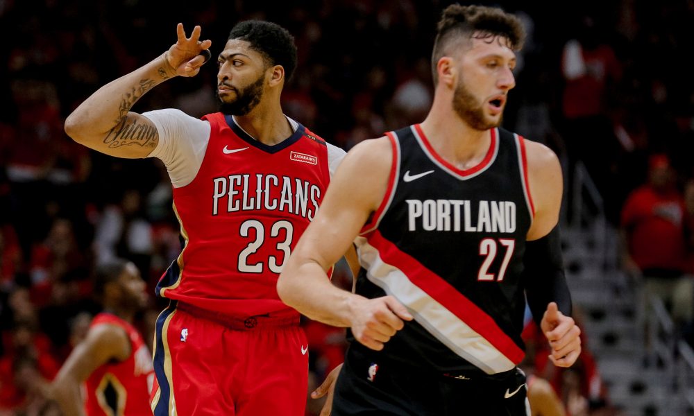 NBA: Playoffs-Portland Trail Blazers at New Orleans Pelicans