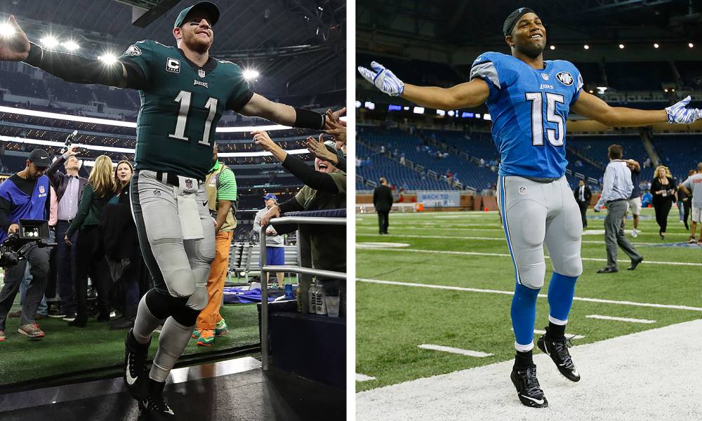 Carson Wentz, Eagles, Golden Tate