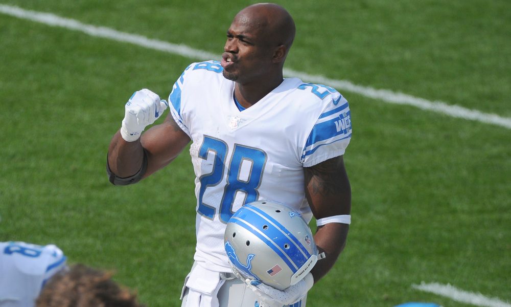 Adrian Peterson, Detroit Lions