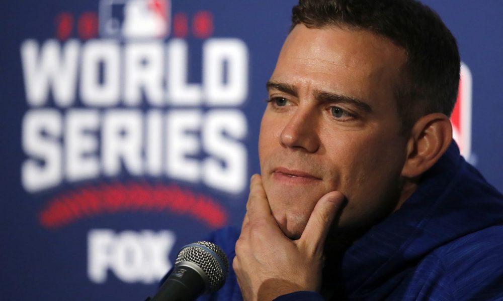 Theo Epstein stepping down as Cubs president