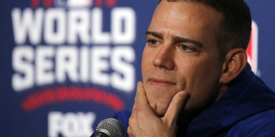 Theo Epstein stepping down as Cubs president