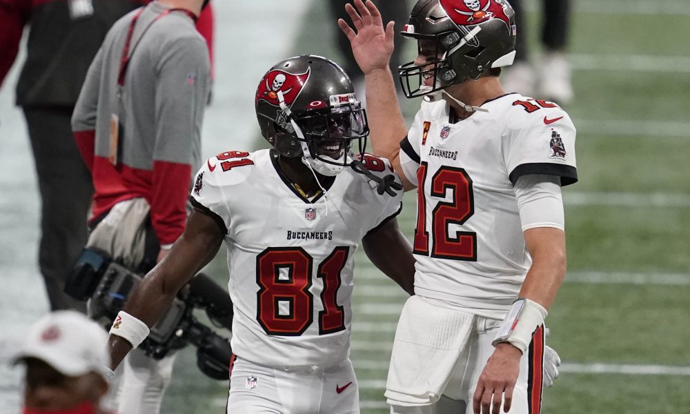 NFL: Tampa Bay Buccaneers di Atlanta Falcons