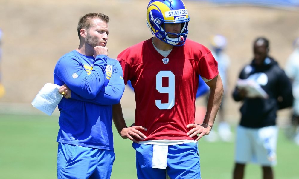 Matthew Stafford, Sean McVay, Rams.