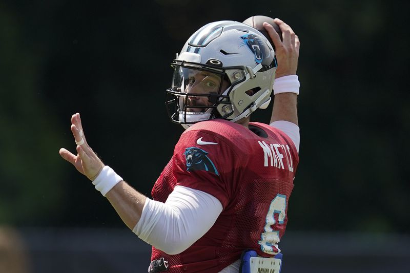 Panthers waive struggling QB Mayfield, a former No. 1 pick