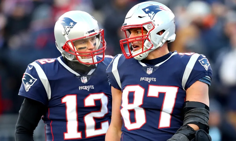 Tom Brady, Patriots, Rob Gronkowski