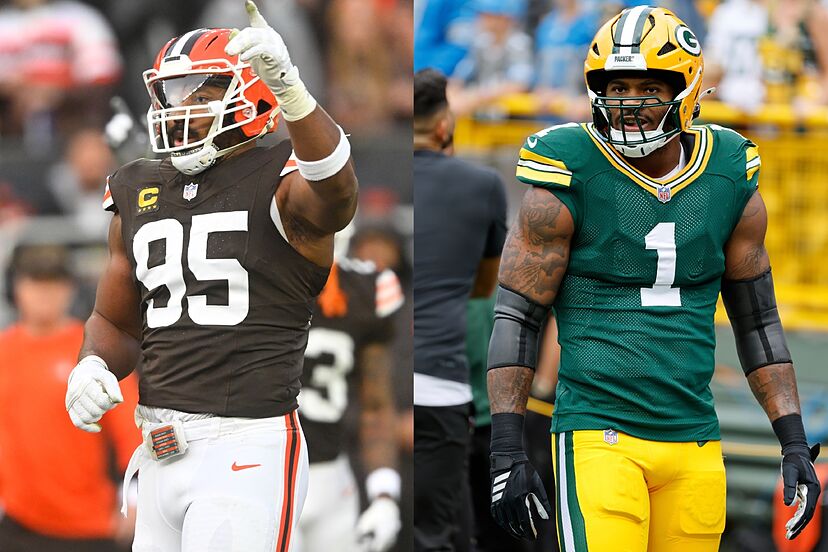 Myles Garrett, Micah Parsons, Packers, Browns