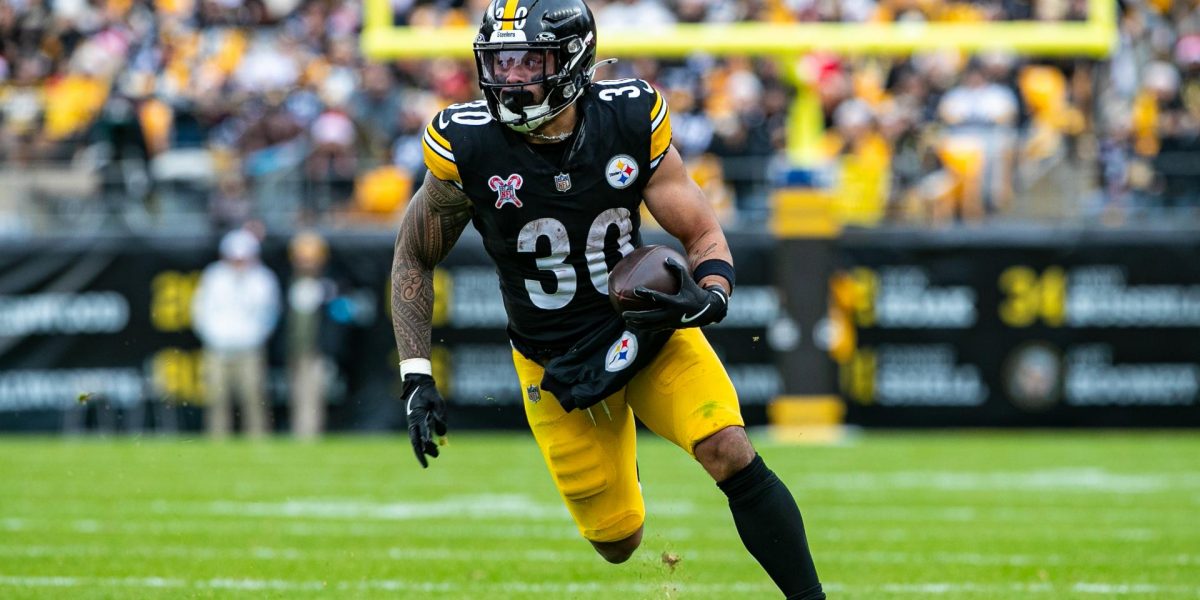 Jaylen Warren, Steelers