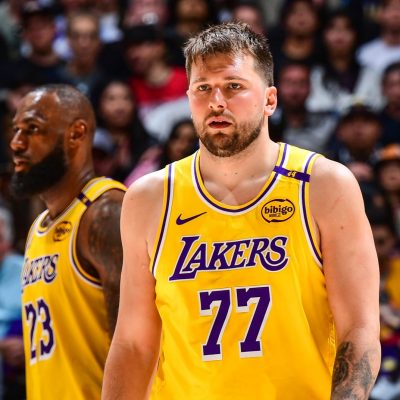 Luka Doncic, LeBron James, Lakers