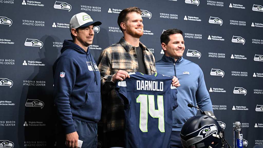 Sam Darnold, Klint Kubiak, Mike Macdonald, Seahawks