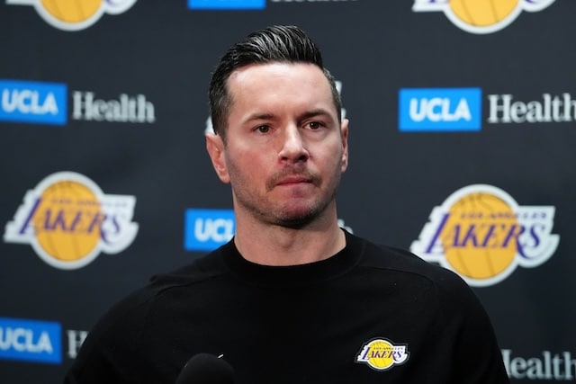 JJ Redick Drops Line That Says It All About Lakers Ahead of Playoffs