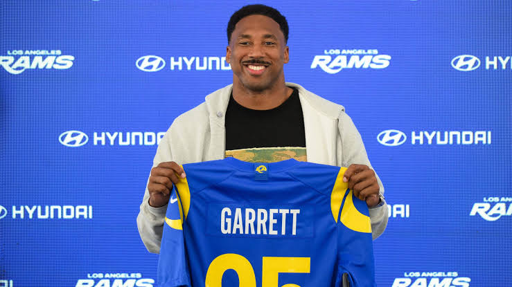 Myles Garrett Los Angeles Rams Aaron Donald